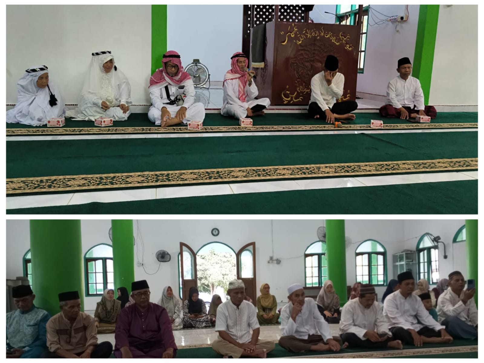 Masyarakat Bunguran Tengah sambut hangat kedatangan Jama’ah Haji